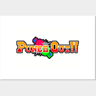 Punch Out Logo Posters and Art